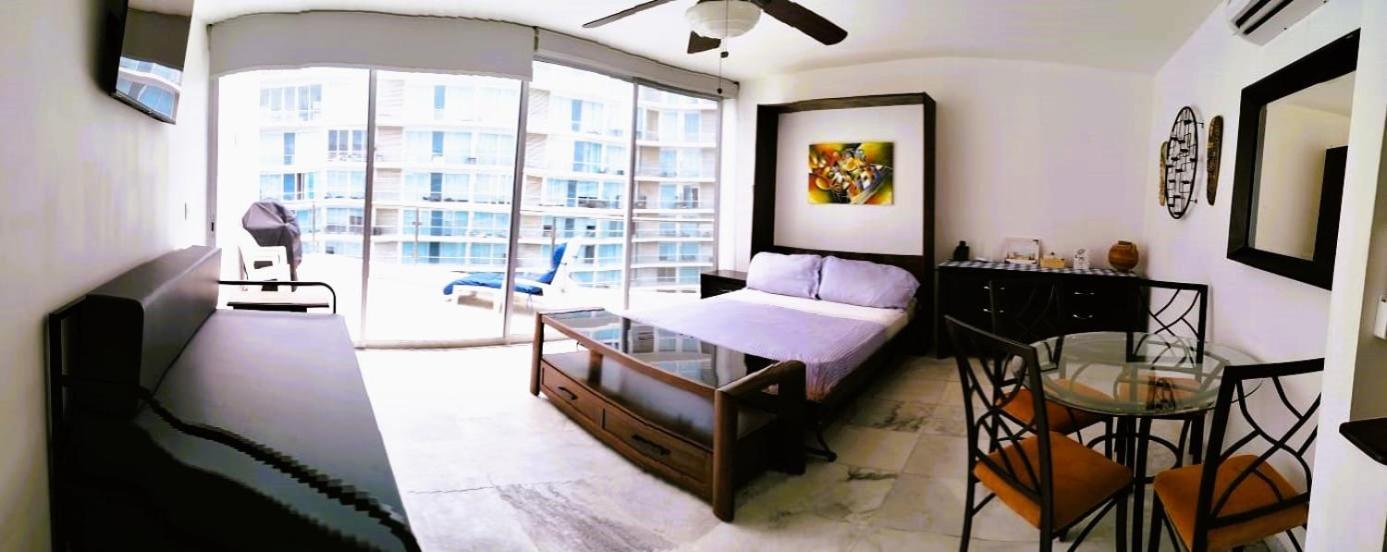 Estudio 573 Nuevo Vallarta, Frente Al Mar, Equipado Y Amueblado ! Eksteriør billede